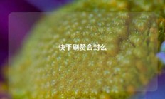 快手刷赞会封么
